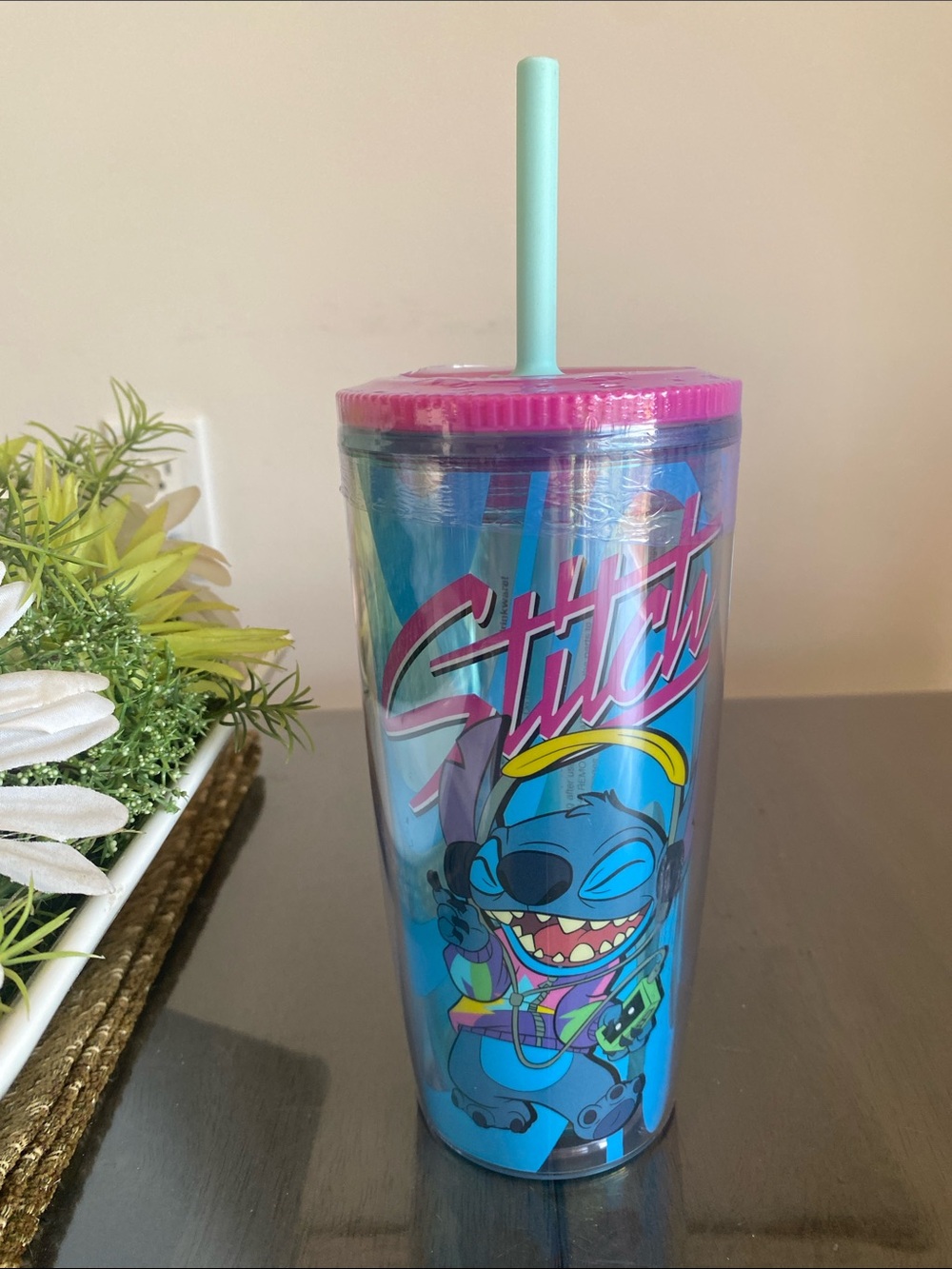 NEW🌈 Disney Stitch Tumbler Travel Cup